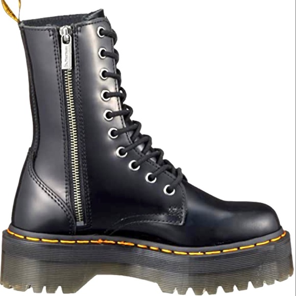 Dr. Martens Shoes - Dr. Martens Jadon HI Leather Boots.
